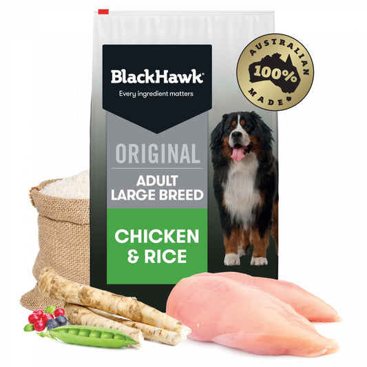 Black Hawk - Chicken & Rice - Large Breed - Adult Dog