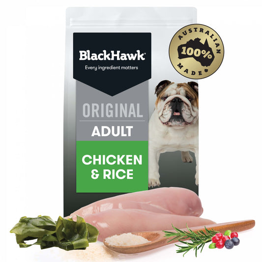 Black Hawk - Chicken & Rice - Adult Dog