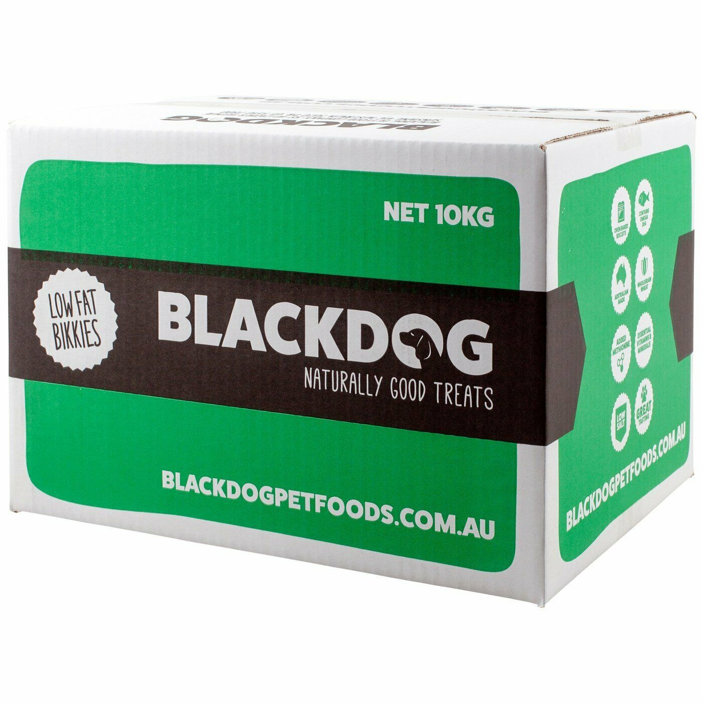 Black Dog - Oven Baked 4x2 Biscuits - 10kg Box