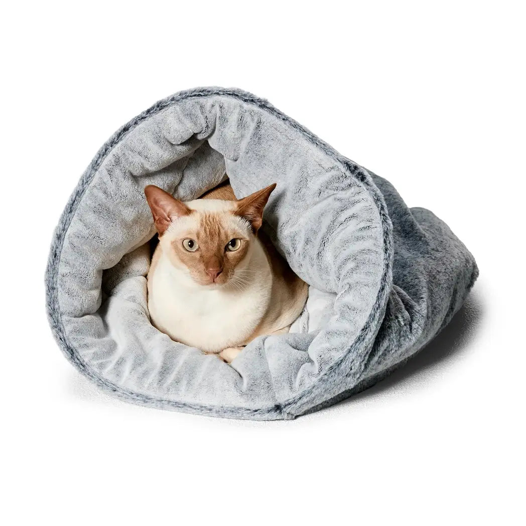 Snooza - Chinchilla - Convertible & Reversible - The Cat Bed