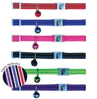 Beau Pets - Cat Safety Collars With Reflective Nylon