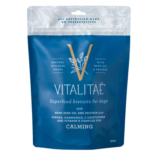 Vitalitae - Hemp & Superfood - Calming - Jerky Or Biscuits - Dog Treats